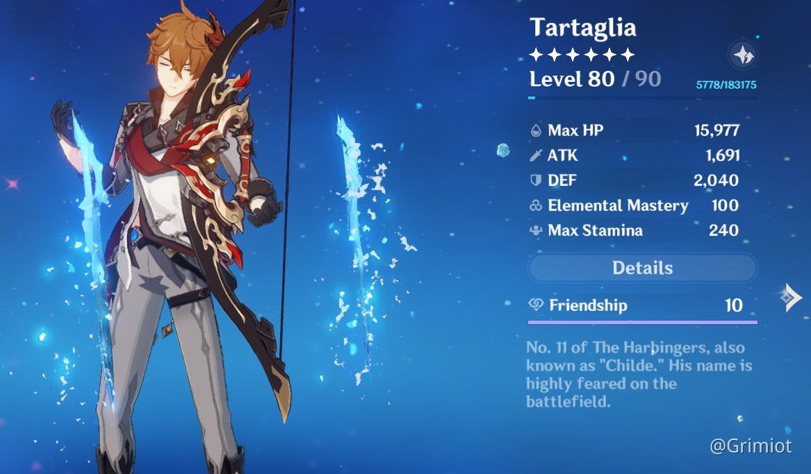 Tartanklia Genshin Impact HoYoLAB