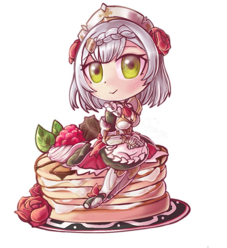 Noelle And Lighter Than Air Pancakes Genshin Impact Official Community