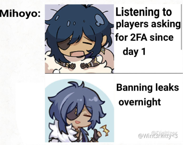 Controversial Meme On Genshin Impact Look At Your Own Risk Genshin Impact Official Community