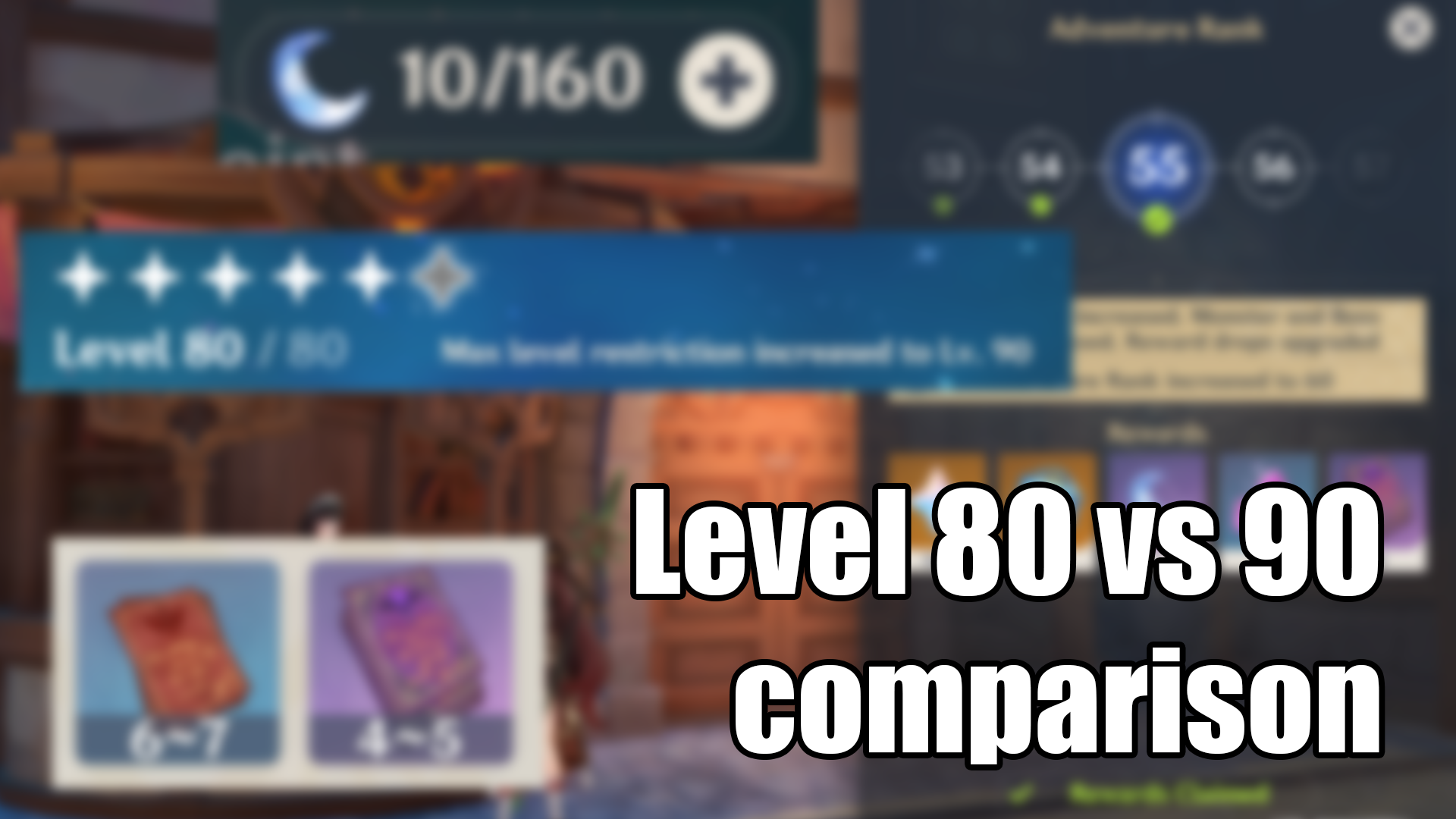 GUIDE] Level 80 and 90 in-depth comparison. Is LvL 90 worth in WL 8?  Genshin Impact