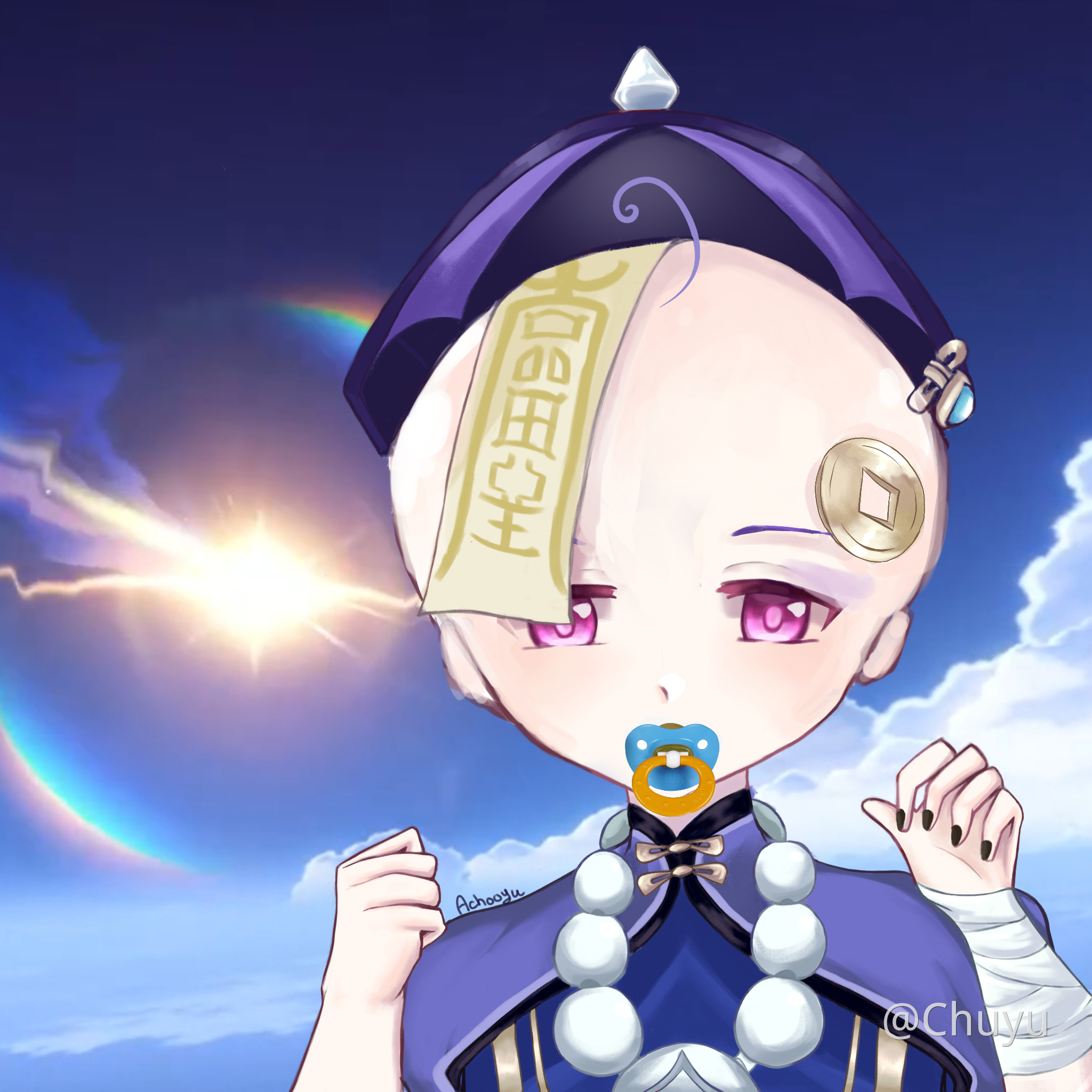 Qiqi Spook! Genshin Impact | HoYoLAB