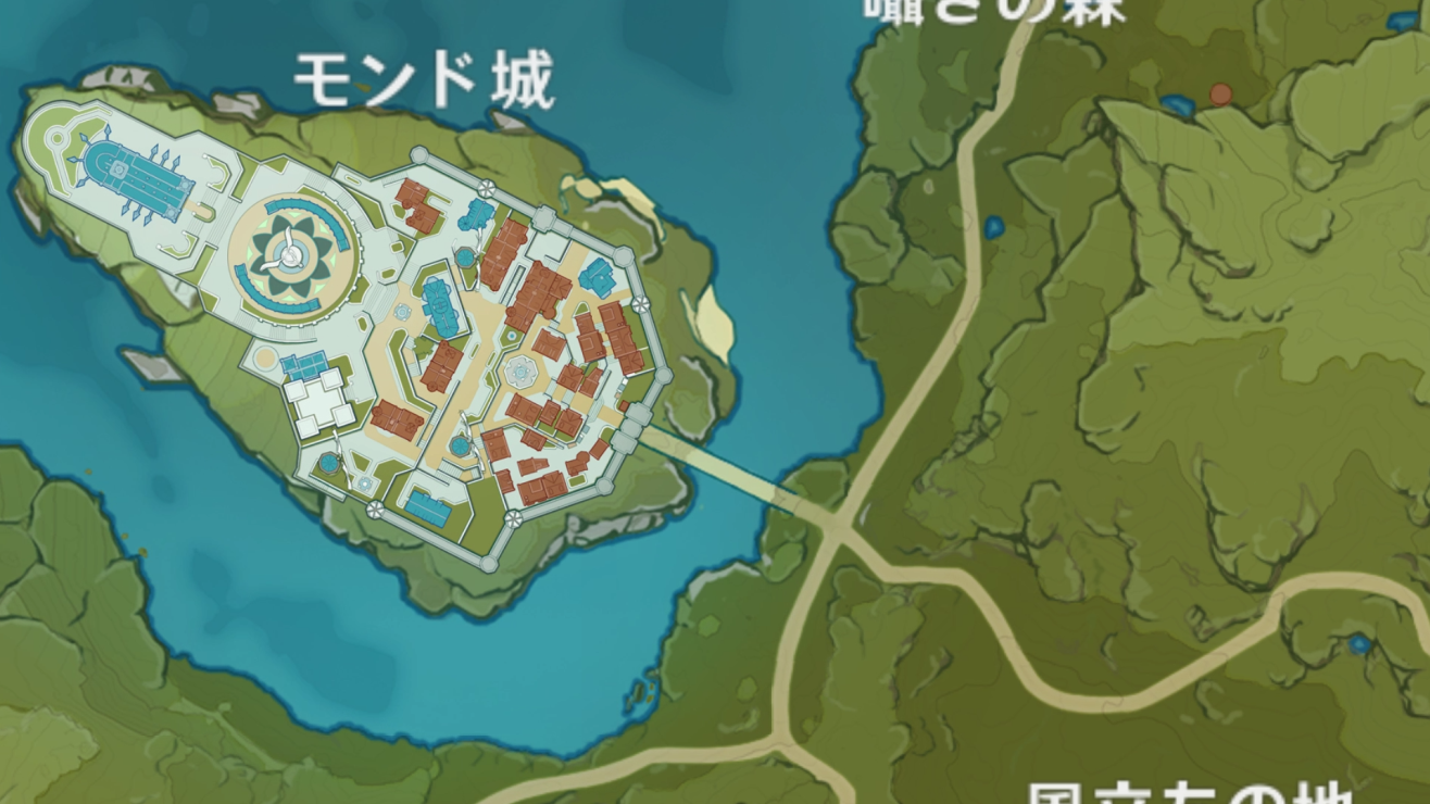 5 30更新 テイワット地図原型 無いなら作ってしまえばいい マップ Genshin Impact Official Community