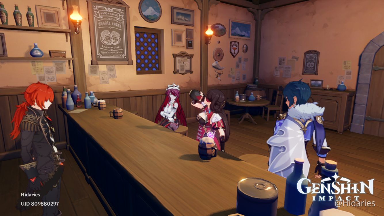 Tasting windblume dandelion wine Genshin Impact HoYoLAB