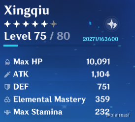 Help me with my Xingqiu build Genshin Impact | HoYoLAB