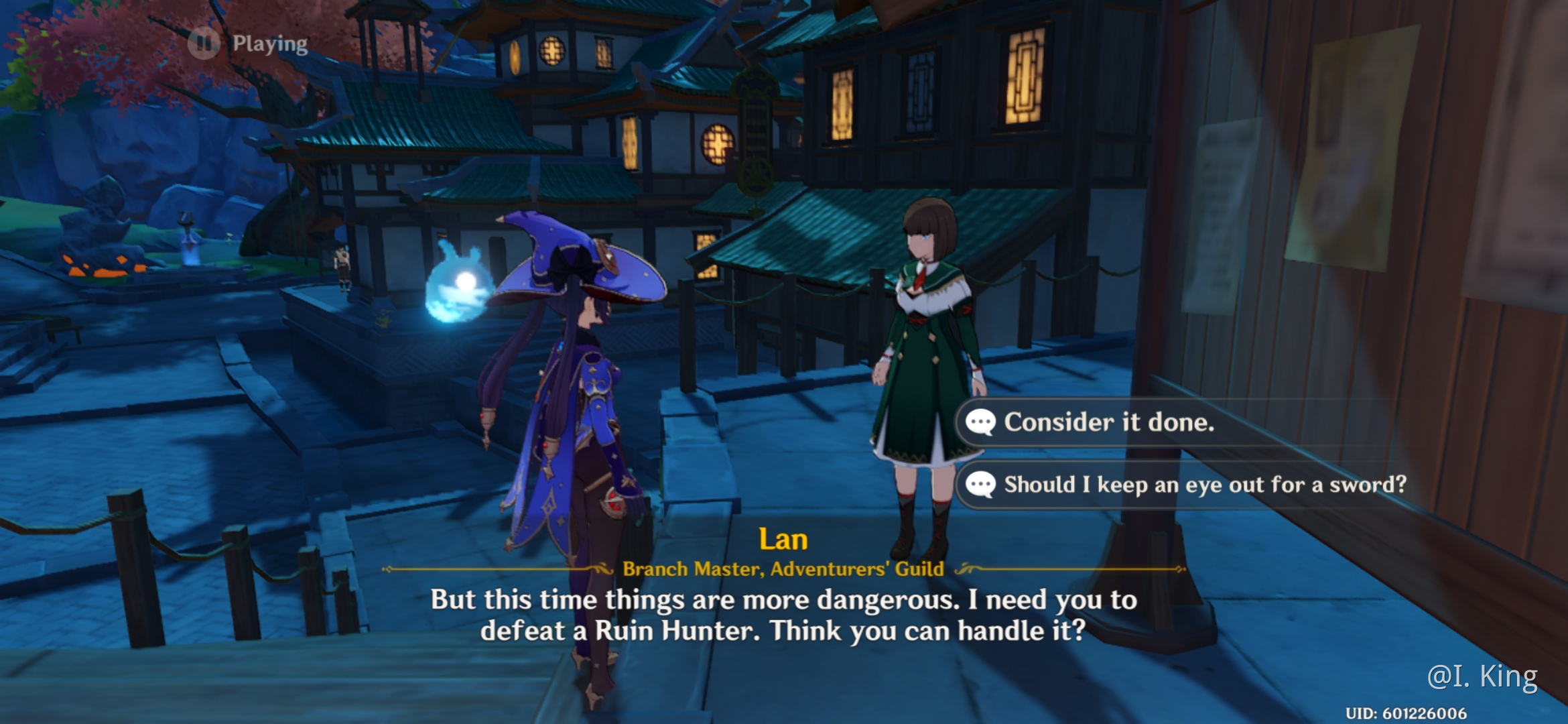 Lan knows Genshin Impact HoYoLAB