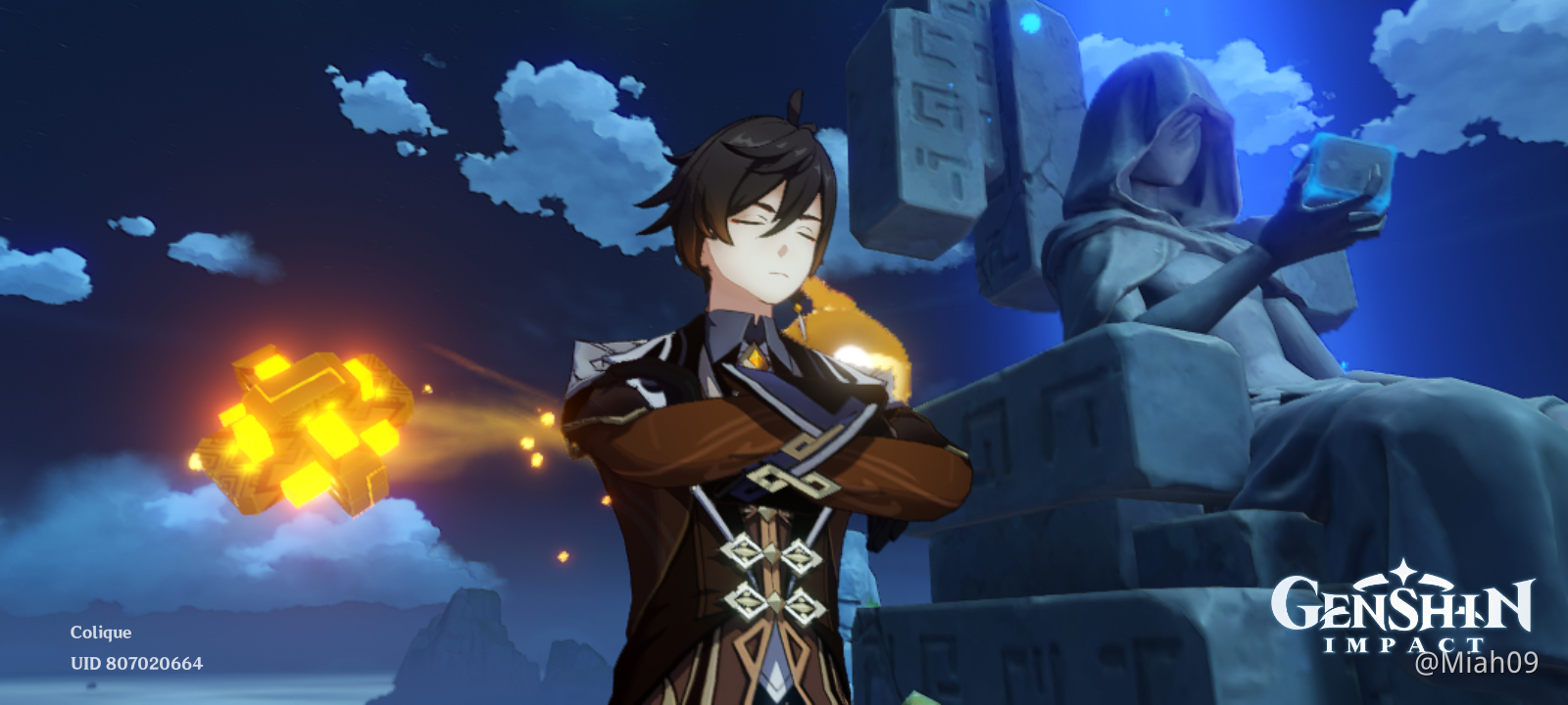 Statue of the Seven Geo Archon Zhongli Genshin Impact HoYoLAB