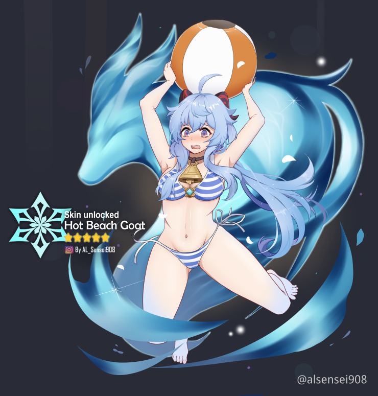 Skin For Ganyu Genshin Impact Official Community