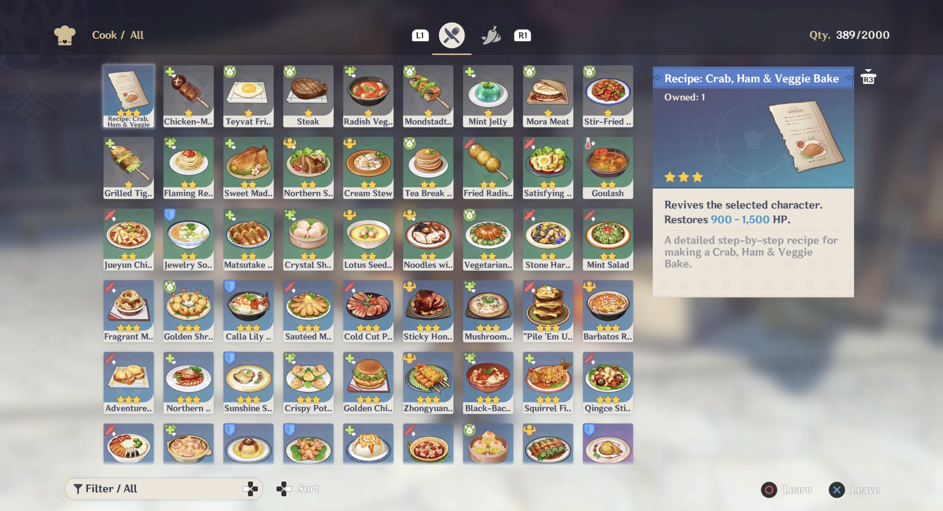 The rarest food recipe in the game. Genshin Impact Official Community