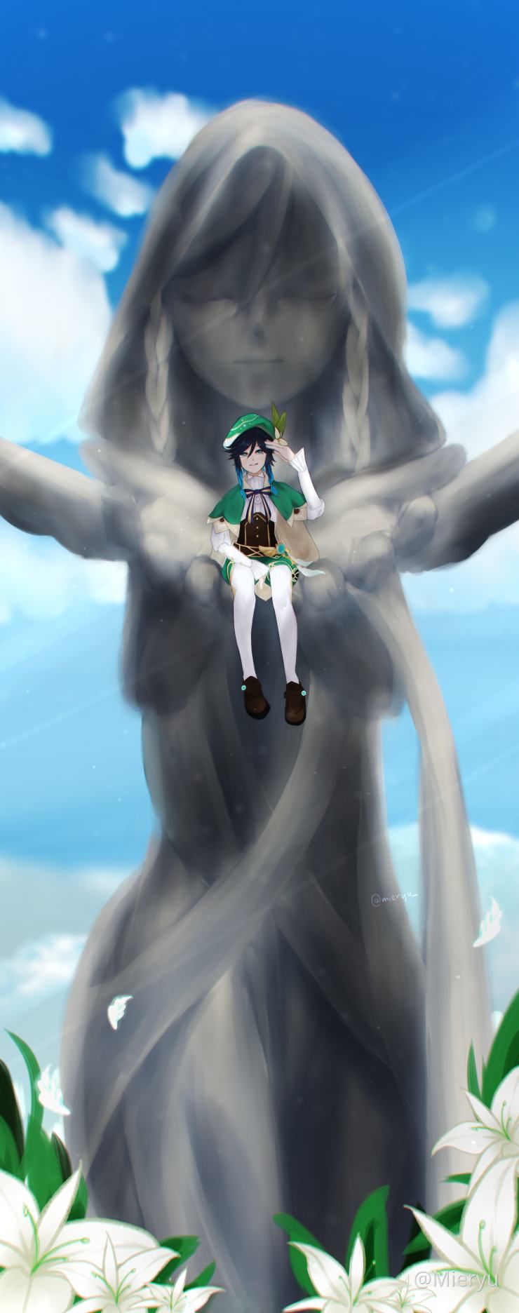 venti genshin figure
