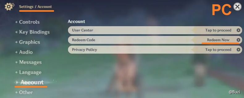 How to redeem codes in Genshin Impact for mobile, PC, and