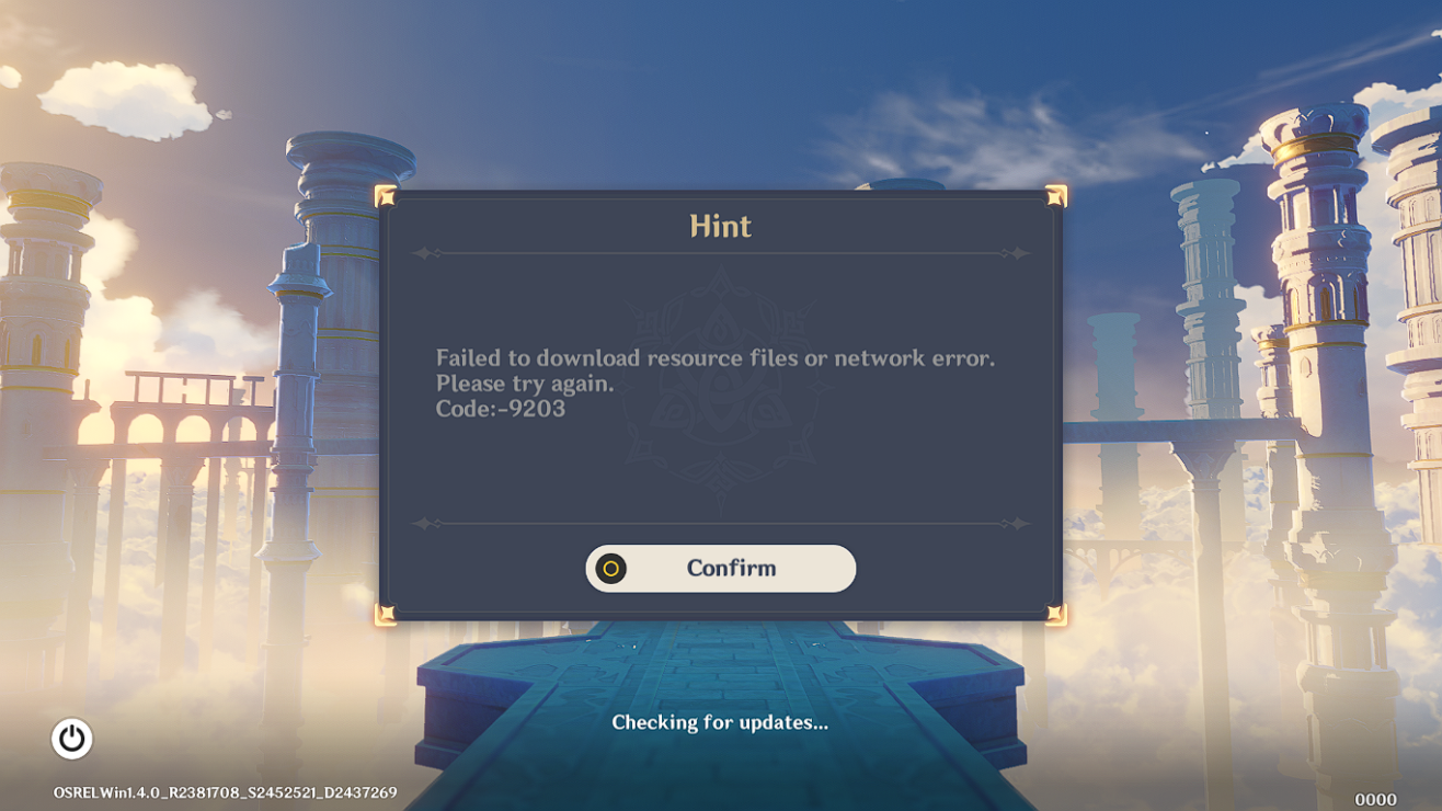 Help Error I Can T Login Genshin Impact Official Community