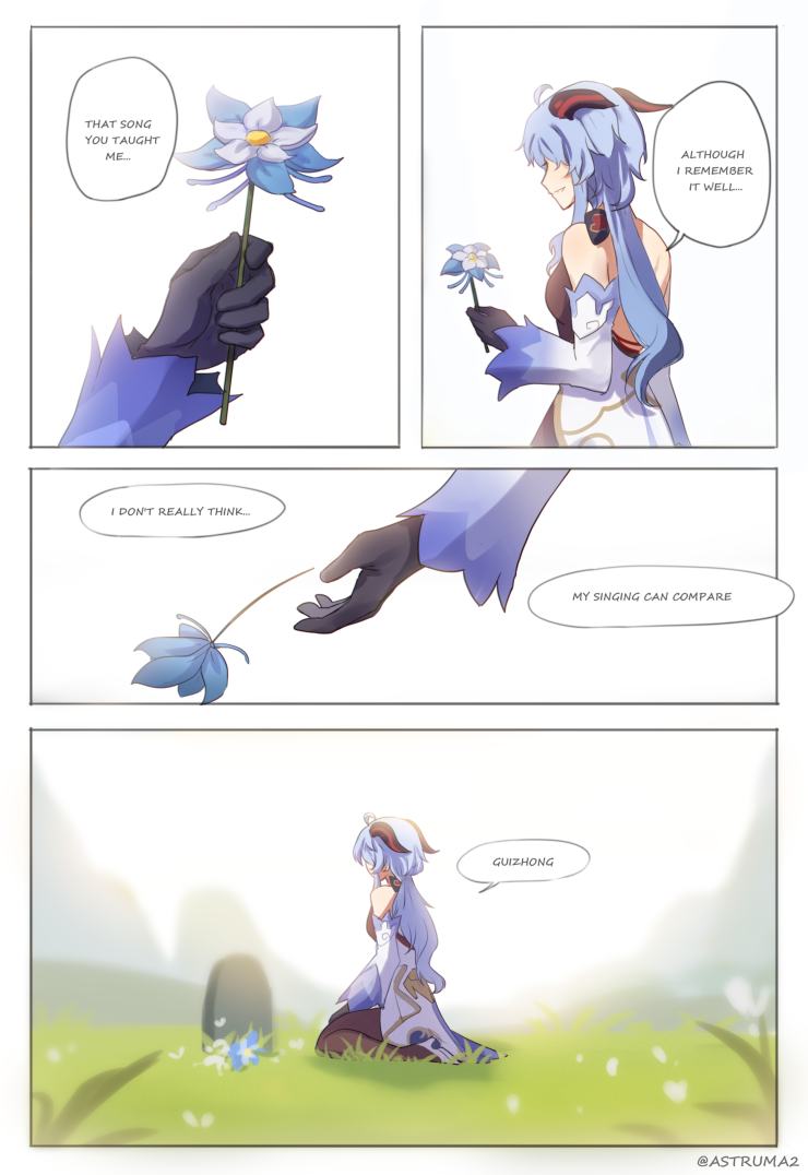 A Song For The Glaze Lilies Genshin Impact Official Community