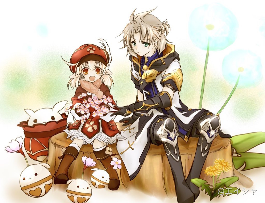 クレーとアルベド Genshin Impact Hoyolab