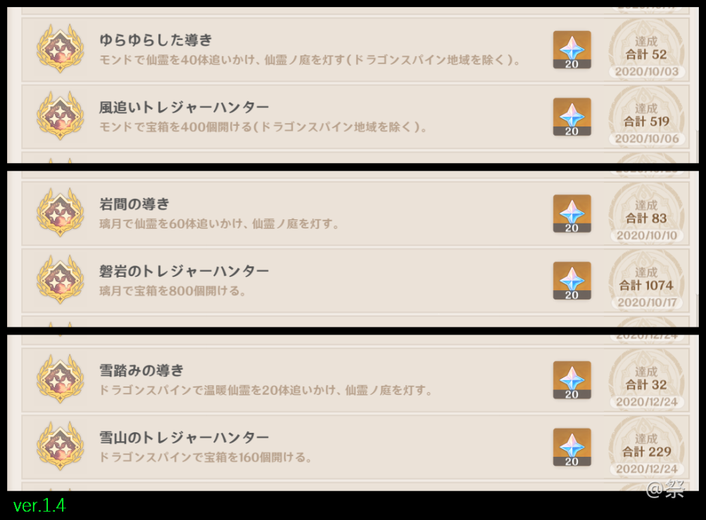 宝箱の数 Genshin Impact Official Community 宝箱の数 Genshin Impact Official Community