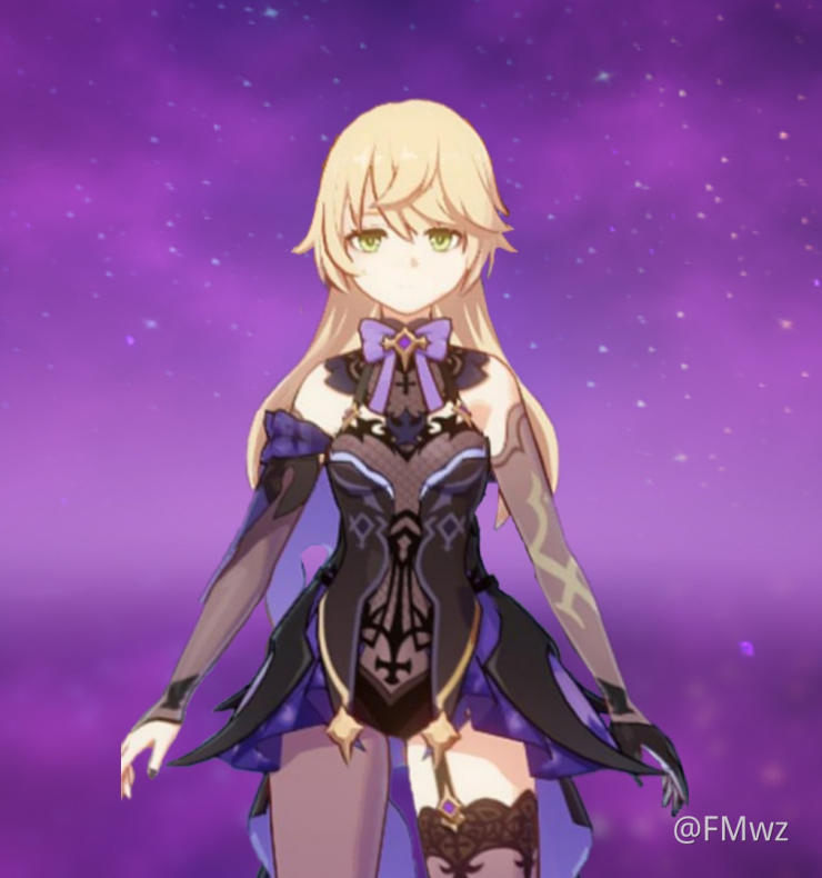 If Fischl Just Be A Normal Girl Best Girl Genshin Impact Official Community