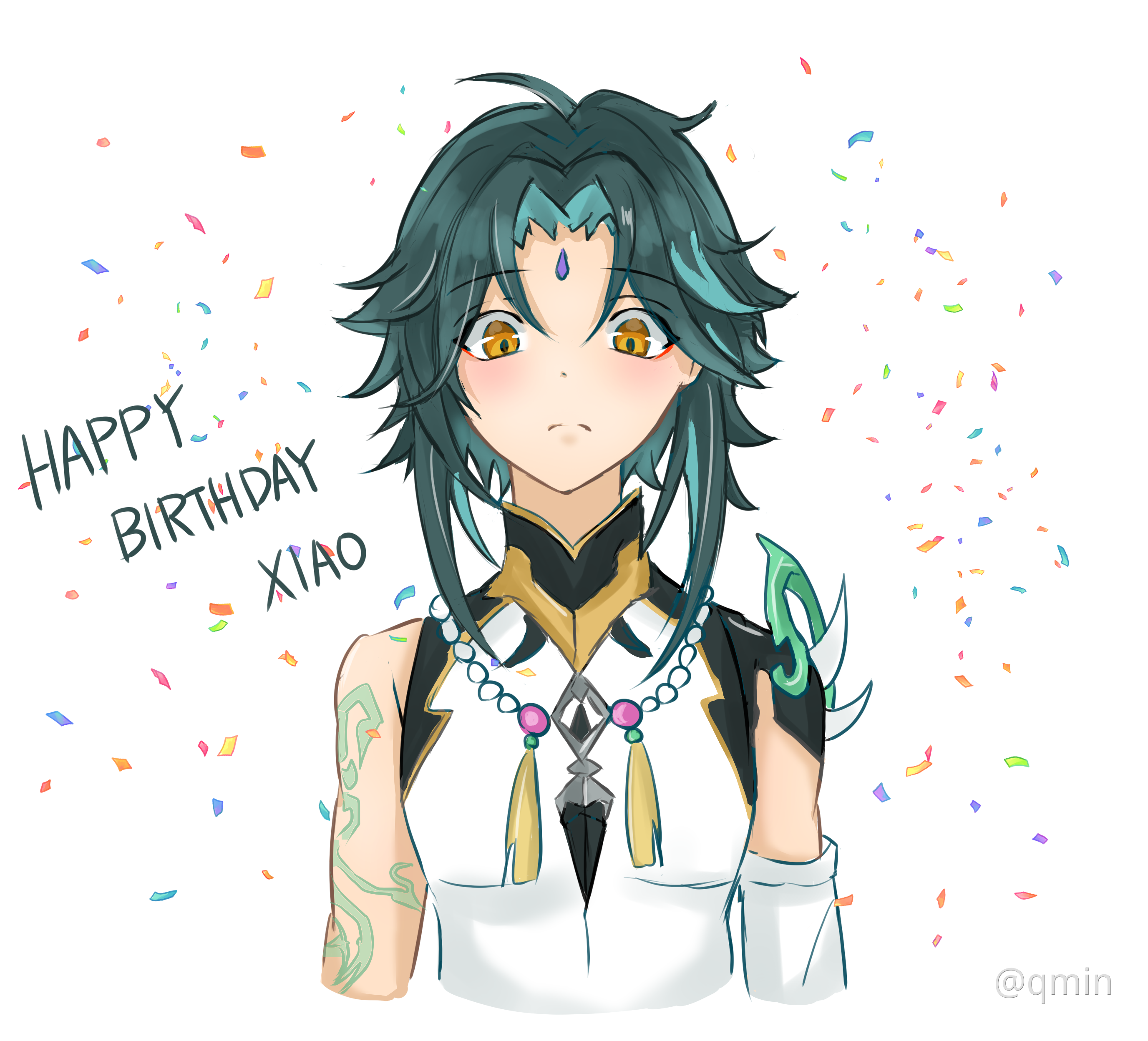 Happy Birthday Xiao Genshin Impact HoYoLAB
