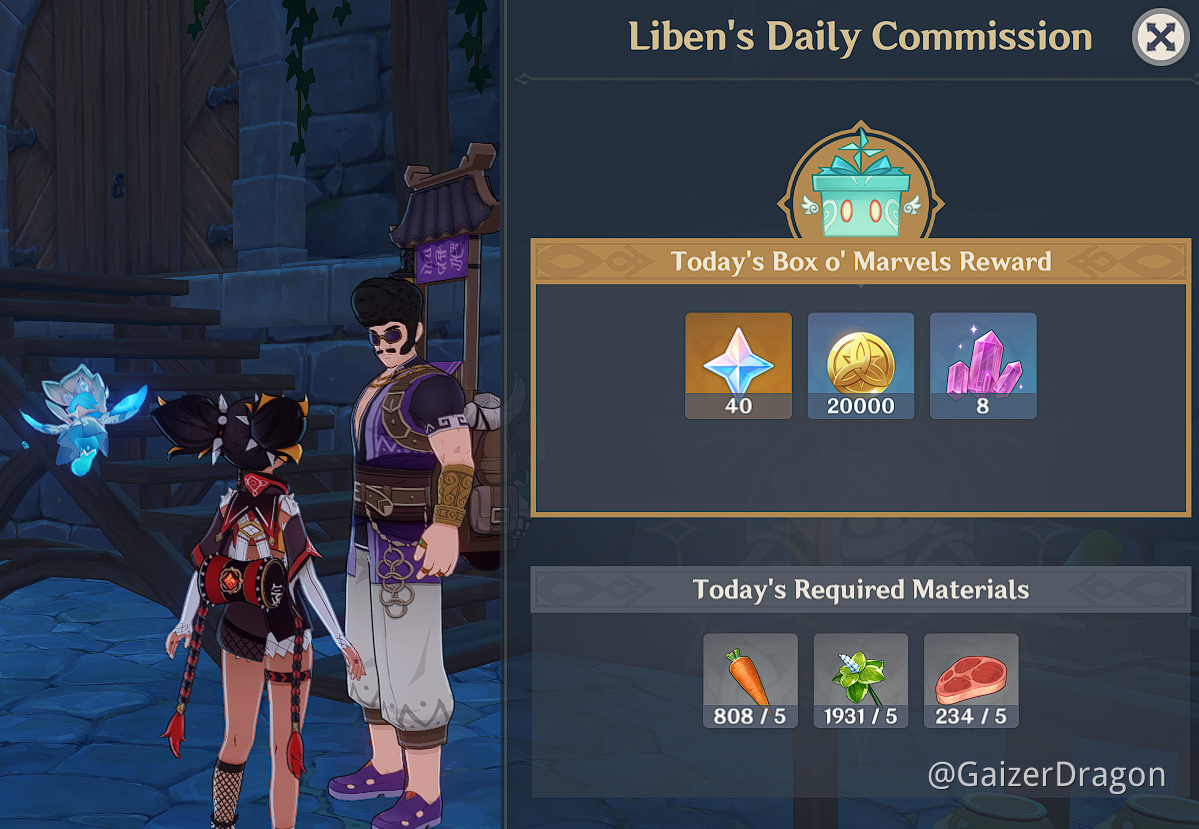 Liben Event Suggestion - View Friend List Boxes Genshin Impact | HoYoLAB