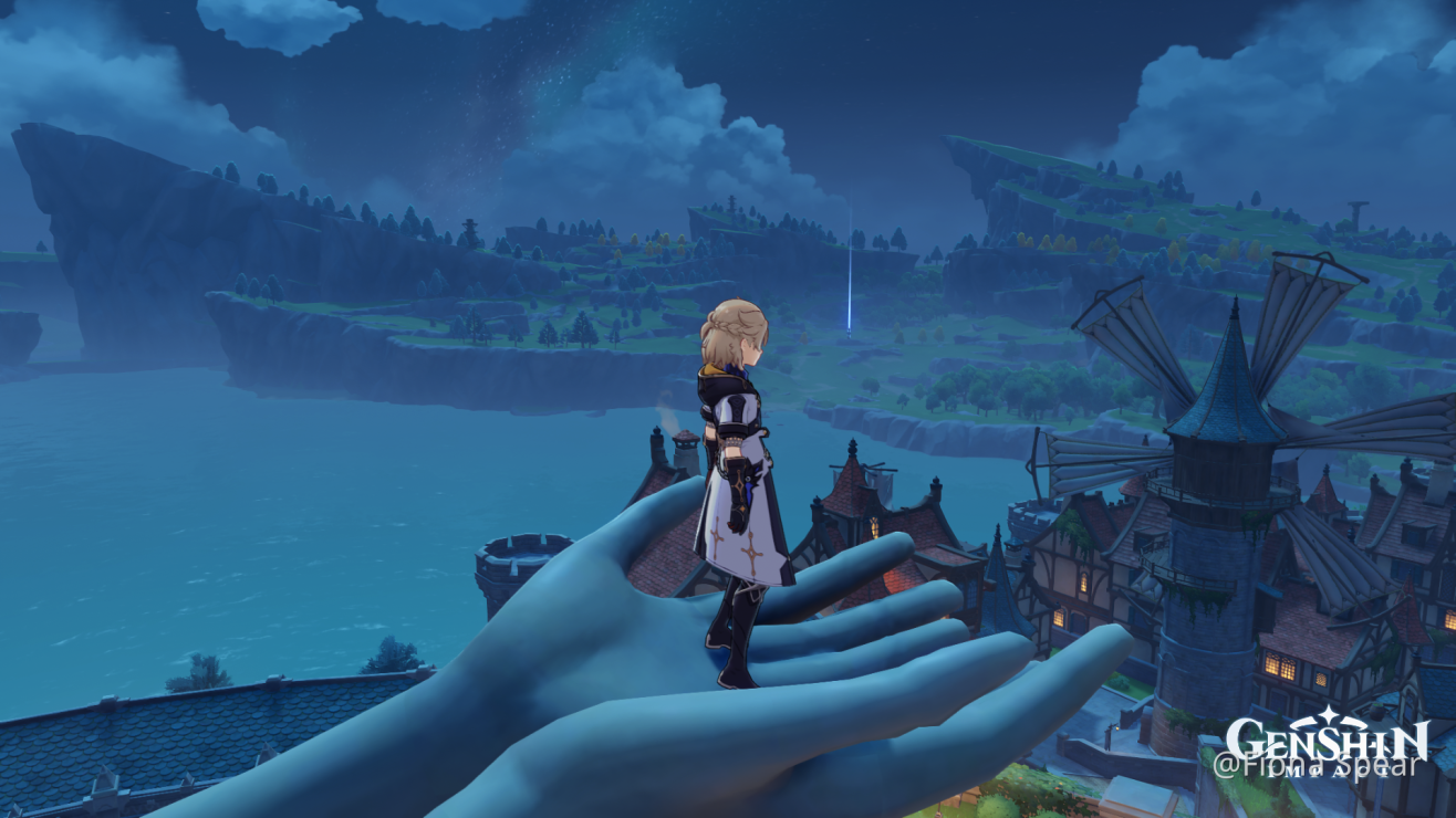 Visible Distance Around Teyvat About 1 Km Mihoyo Player Community