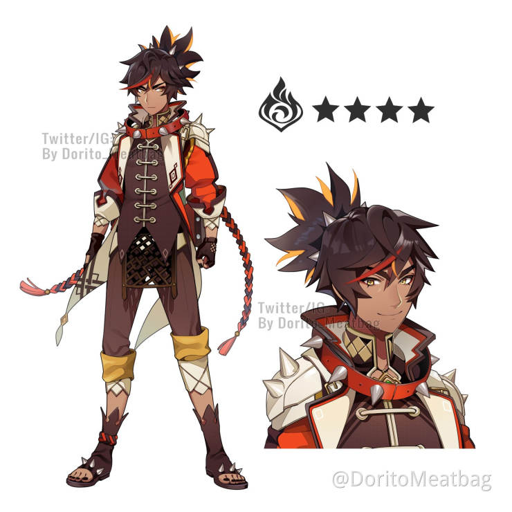 Genderbent Xinyan Genshin Impact Official Community