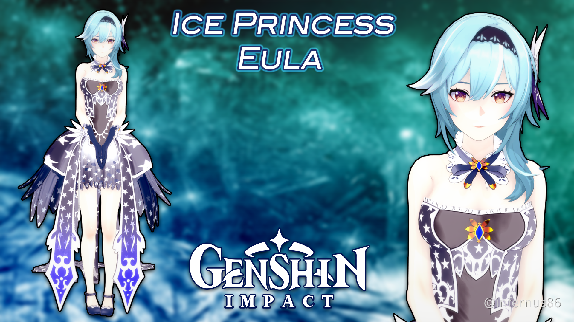 Eula (Riven) - Genshin Impact - Skin Empire