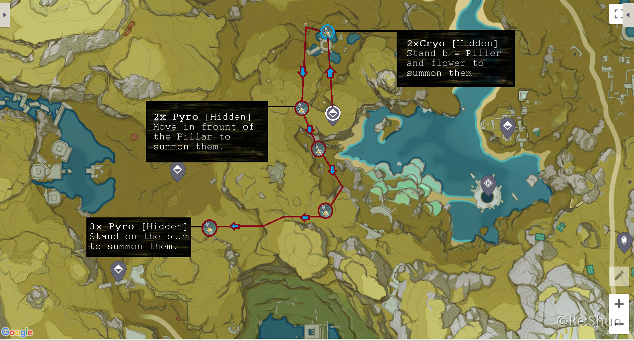images Fatui Agent Farming v1 4 guide daily mat farming route