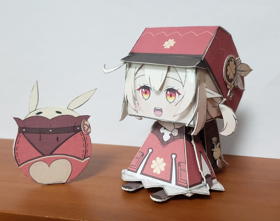 Papercraft genshin impact схемы