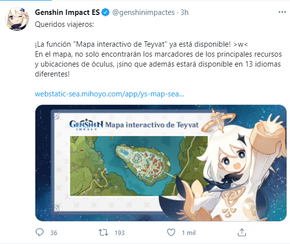 [guía] Mapa Interactivo Oficial Genshin Impact Hoyolab