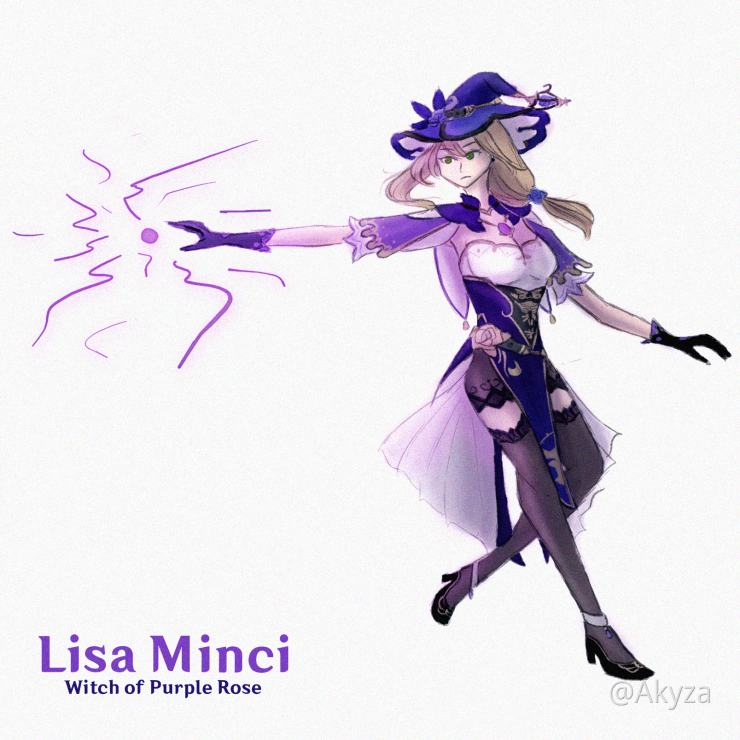 Lisa Minci Genshin Impact Official Community