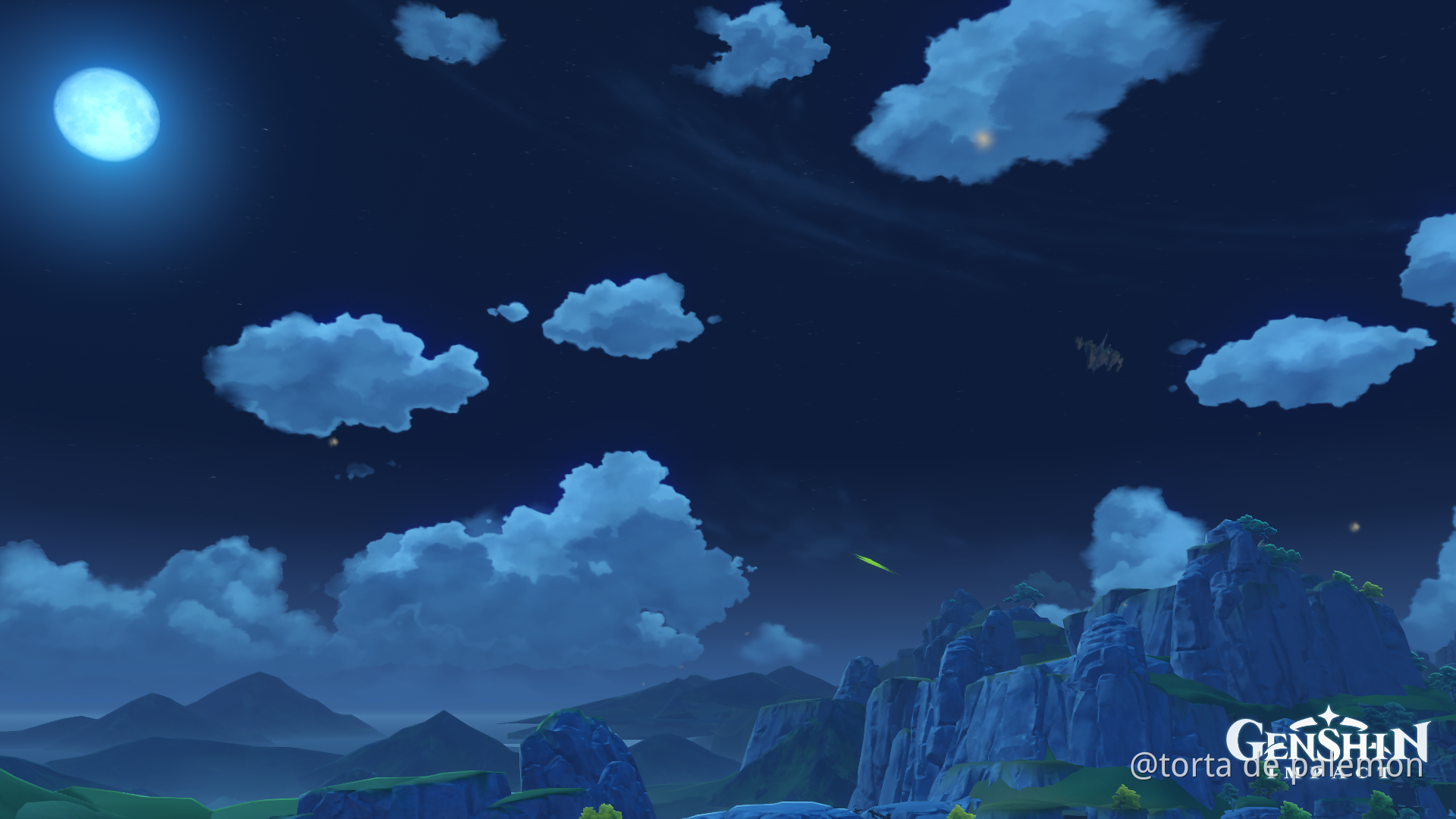 persiguiendo a la luna Genshin Impact HoYoLAB