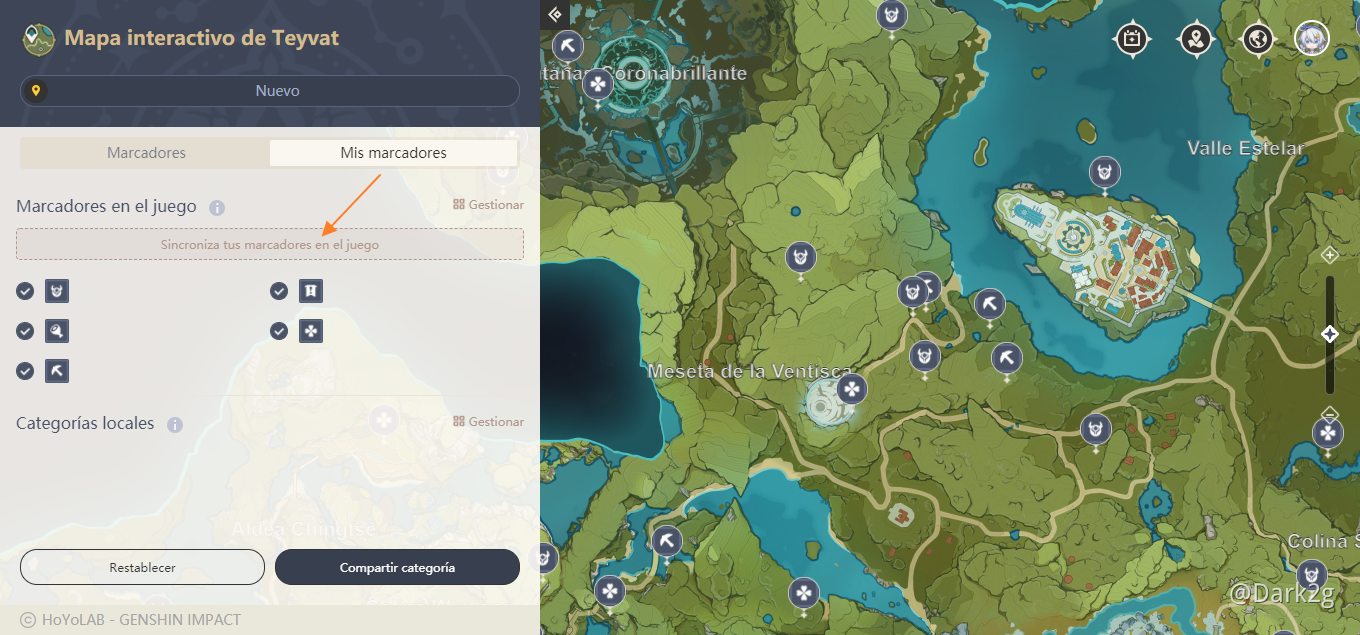 Mapa Interactivo Oficial De Genshin Impact Genshin Impact Official ...