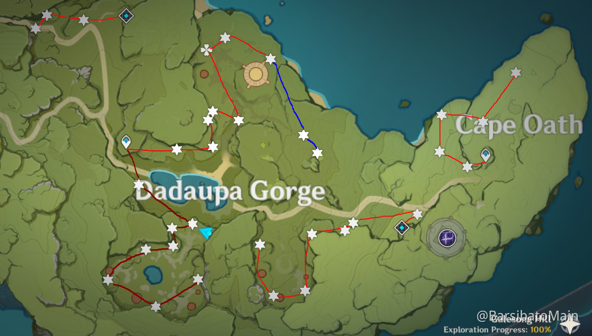 My Five Cuihua Wood Routes Genshin Impact HoYoLAB