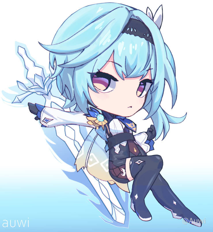Chibi Eula Genshin Impact Official Community