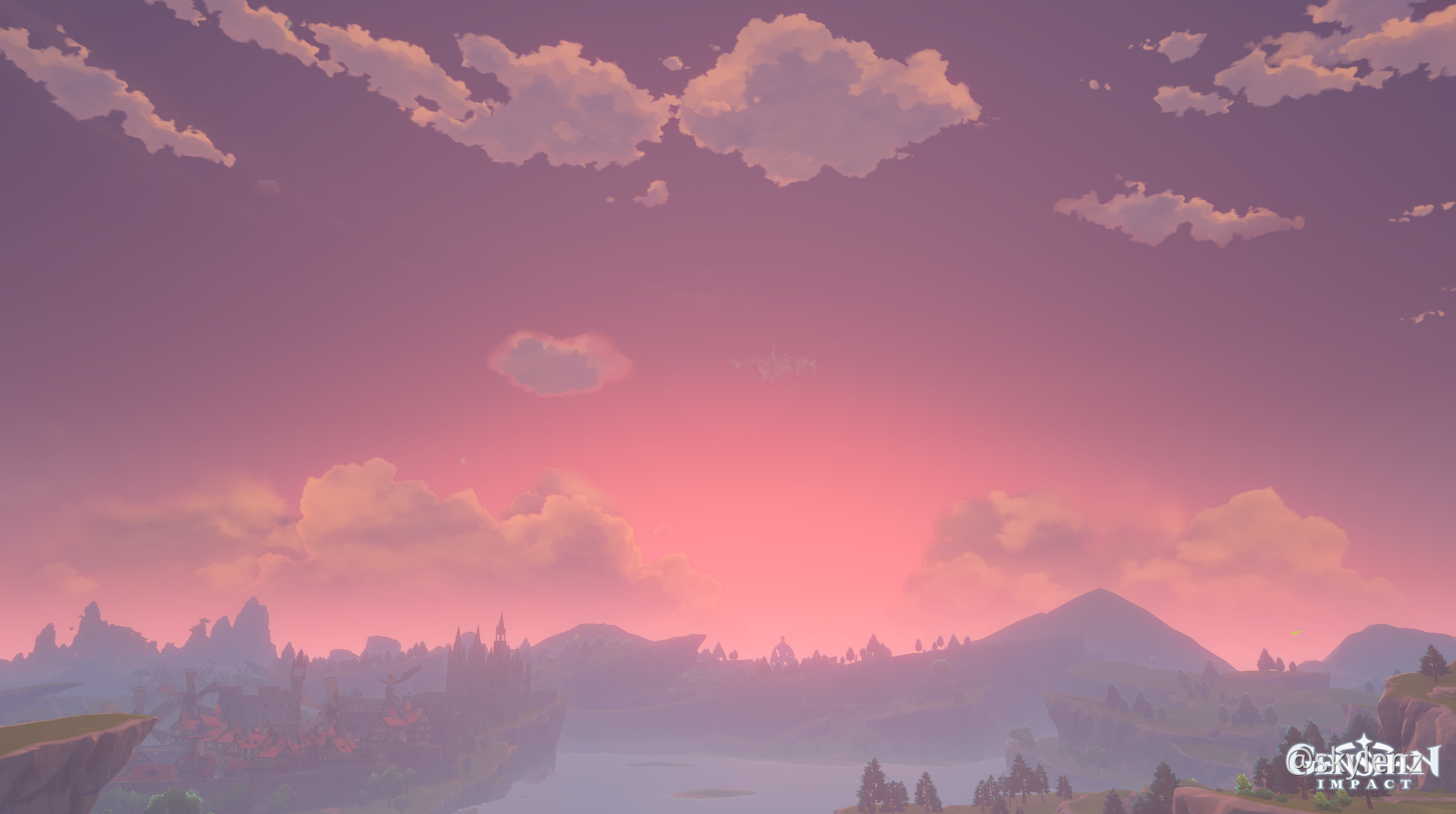 Beautiful Ganyu With Sunset Genshin Impact Hoyolab vrogue.co