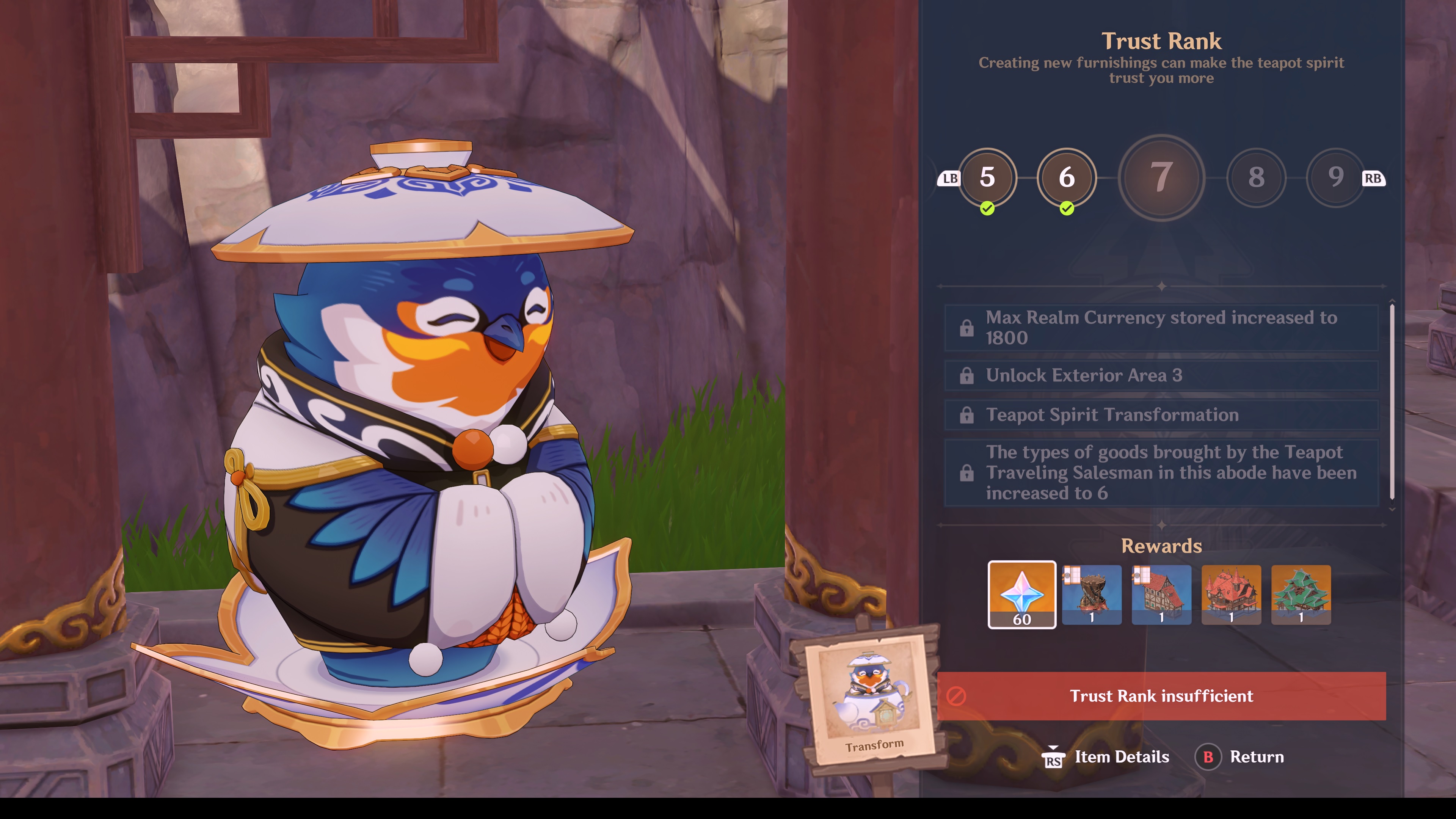 [Teapot] Rank 6 to 7 Tubby Before and After Genshin Impact HoYoLAB