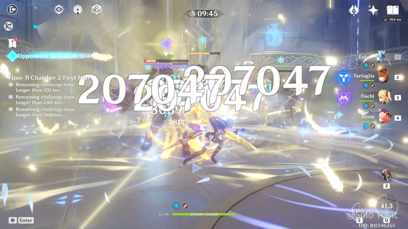 Eula Damage S Is Broken For F2p Even Better Than Hu Tao Genshin Impact Official Community