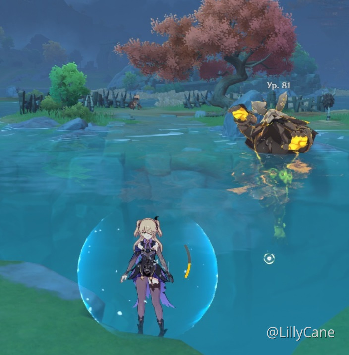 Swim Genshin Impact HoYoLAB