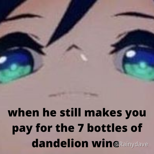 dandelion wine Genshin Impact HoYoLAB