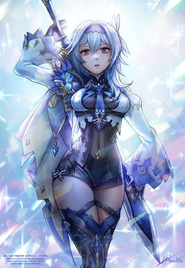 eula genshin figure