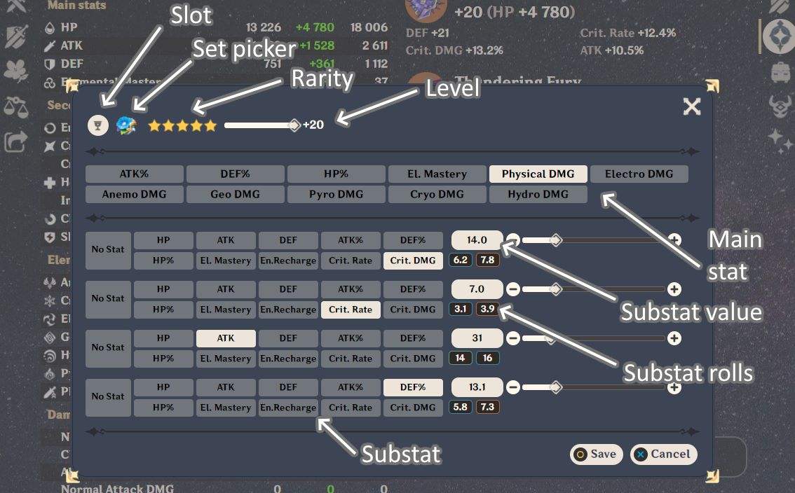 My Genshin Impact Calculator | Genshin Impact | HoYoLAB