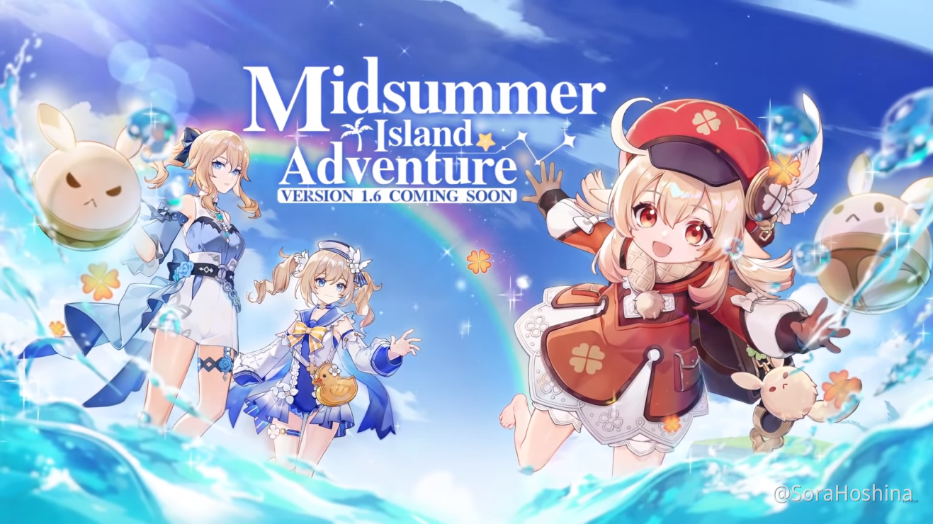 1 6 Official Live Stream Overview Midsummer Island Adventure Genshin Impact Official Community 1 6 Official Live Stream Overview Midsummer Island Adventure Genshin Impact Official Community