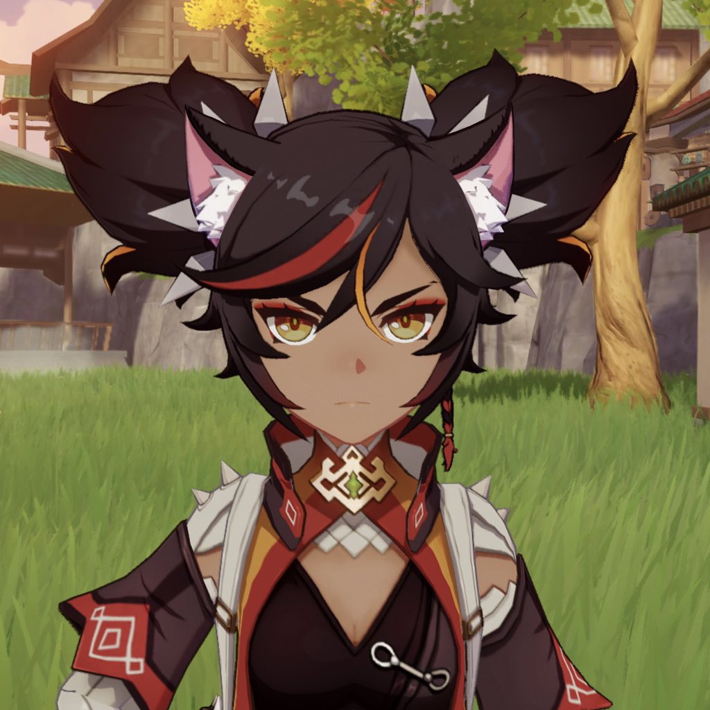 Genchin Impact Characters with CAT EARS