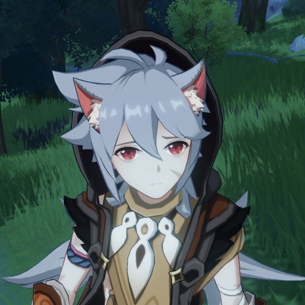 Genchin Impact Characters with CAT EARS