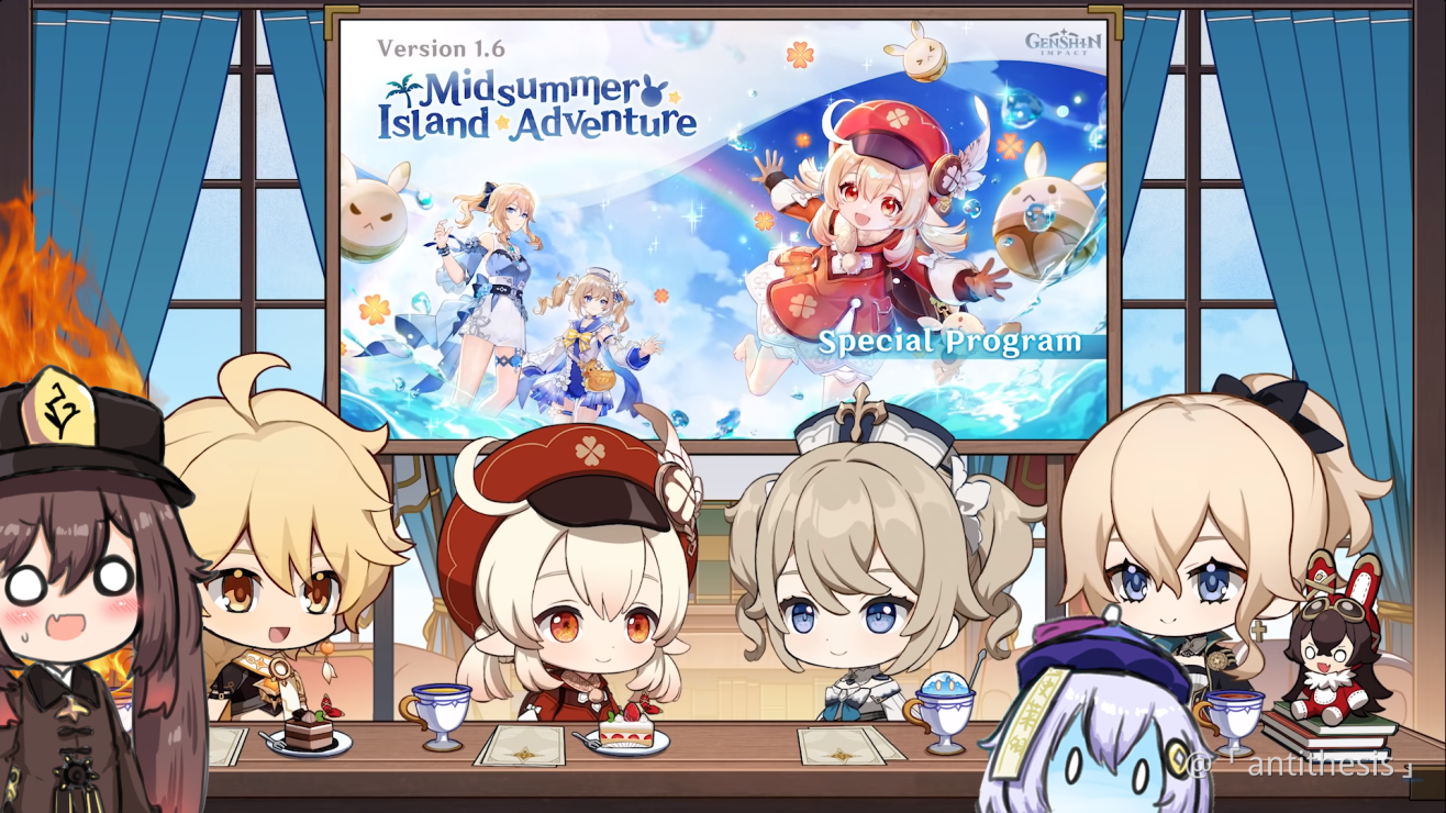 Genshin Impact 1 6 Midsummer Island Adventure Genshin Impact Official Community