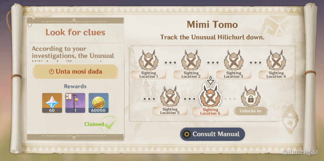 [1.5 Version] Mimi Tomo Event Guide - Location 6 (Day 6) - Genshin
